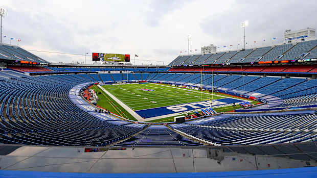 Highmark Stadium, home of the Buffalo Bills.